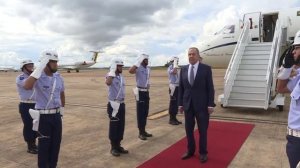 С.Лавров прибыл в Бразилиа, 22 февраля 2024 года