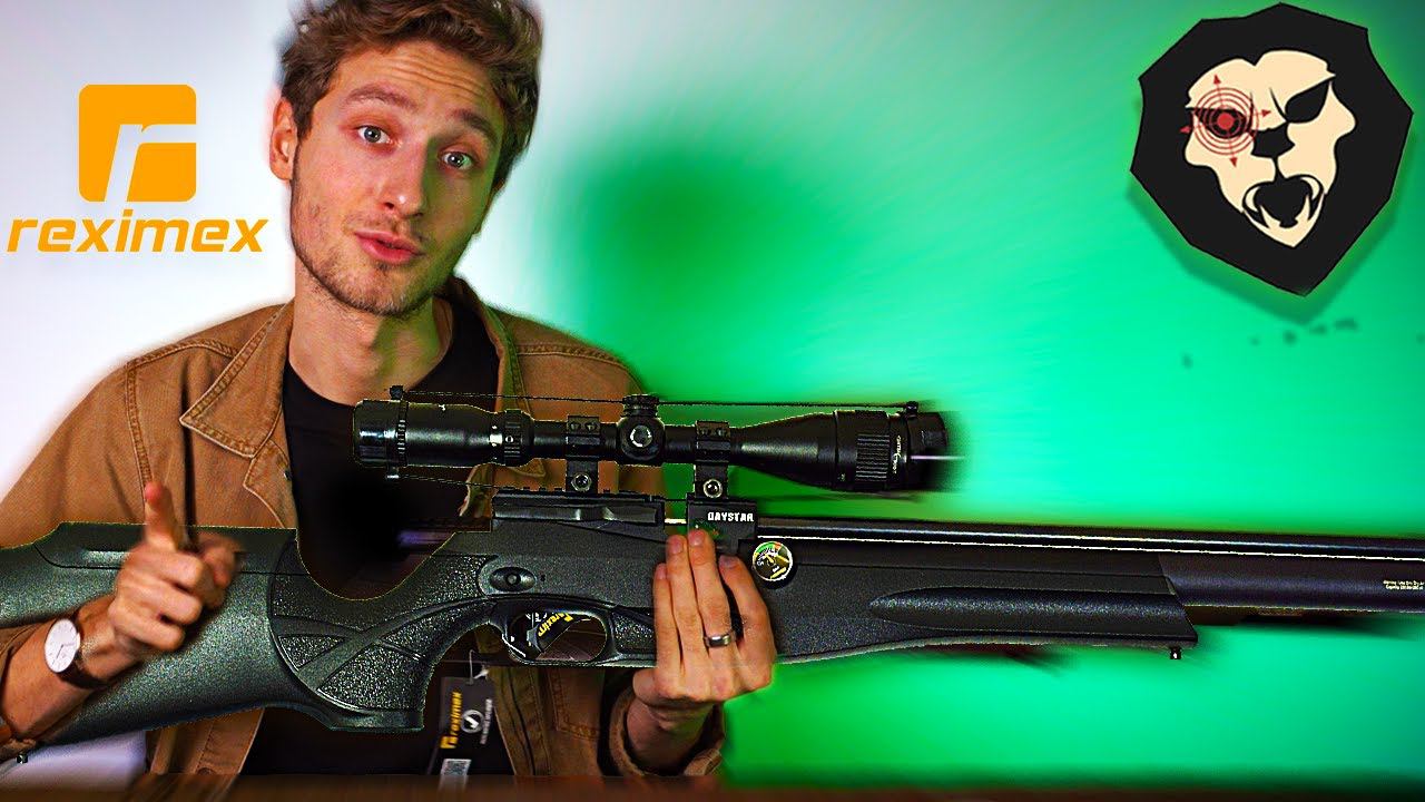 Пневматическая PCP винтовка Reximex Daystar 5.5 мм (черный, пластик) смотреть онлайн
