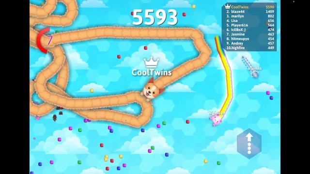 Snake Io ? We destroyed the monster 4 times in a row ???? смотреть онлайн