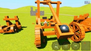 ОБОРОНА КРЕПОСТИ В БРИК РИГС! ЛЕГО ШТУРМ СРЕДНЕВЕКОВОЙ ЛЕГО КРЕПОСТИ НА КАТАПУЛЬТЕ! (Brick Rigs)