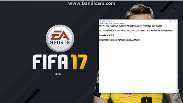 FIFA 17 Tepki Vermeme %100 ÇÖZÜM смотреть онлайн
