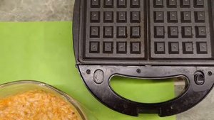 Вкусные тыквенные вафли. ПП-рецепт