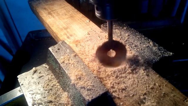 Сверло для изготовления деревянных ложек своими руками. Drill bit for making wooden spoons смотреть онлайн