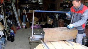 Самодельный листогибочный станок