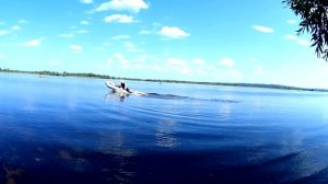 Ветерок-12 на воде.