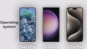 Google Pixel 8 Pro Vs Galaxy S23 Ultra Vs iPhone 15 Pro Max