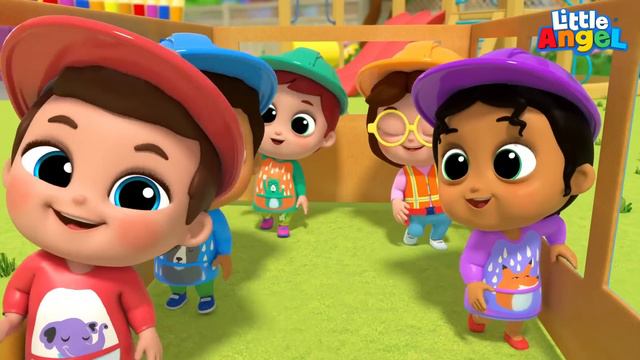 Не Стесняемся На Детской Площадке | Детские Песенки - Little Angel на русском смотреть онлайн