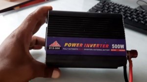 Power Inverter Full Y Automatic DC-AC Inverter External Battery DC12V-AC220V 500W