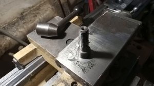 Устраняем стружку из под резцедержателя ТВ-4
