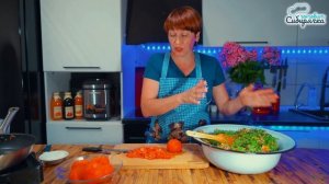 Баклажанная икра на зиму Рецепт заготовки простой - жареная кусочками!