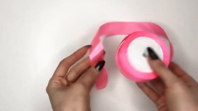 Как Сделать Розочки Из Атласной Ленты // Самый Быстрый И Лёгкий Способ