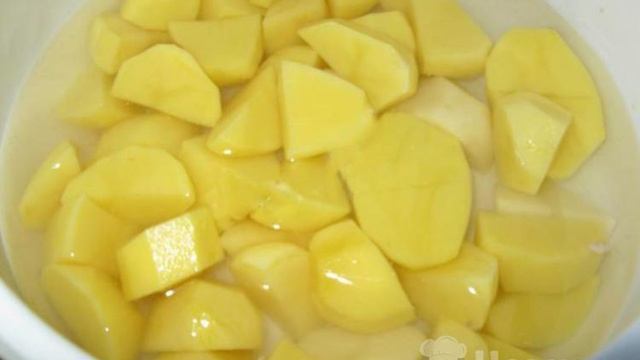 Отварная картошка