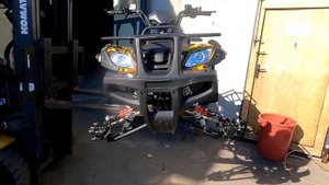 Сборка квадроцикла из Китая Grizzly 200 от нашего магазина PRO25