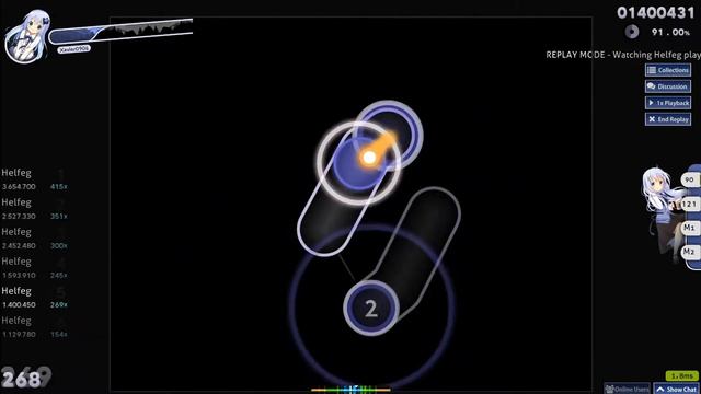 Опенинг Демоны старшей школы | [osu!]