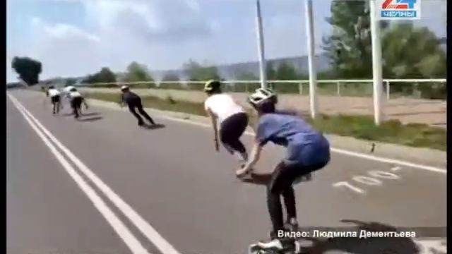 Зимой – на коньках и лыжах, летом – на роликах смотреть онлайн