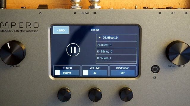 Hotone Audio Ampero Silver Edition Amp Modeler / Effects Processor (Stereo)