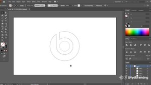 Beats Audio Logo Design | Adobe Illustrator
