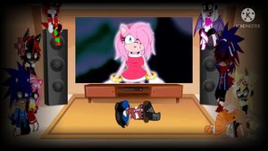 Sonic characters react to sonic.exe trilogy part 4
