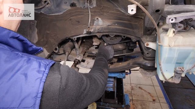 Разбор передней и задней ходовой части на Toyota Camry