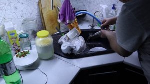 Промываю теплообменник котла Viessmann Vitodens 050 и трубы уксусной кислотой