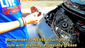 Toyota Yaris Headlight Bulb Replacement