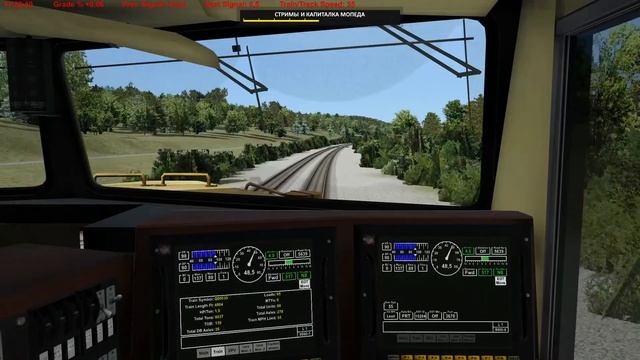 "Жёлтый на территории Синих" - рефрижераторный поезд Q090 // Run 8 Train Simulator V3 (Depot+) смотреть онлайн