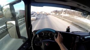 Прошли Челябинск, пересекаем Уральские горы!