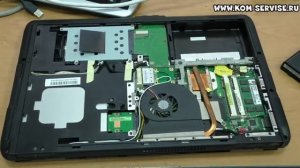 Инструкция по замене памяти и жесткого диска на ноутбуке ASUS K50.