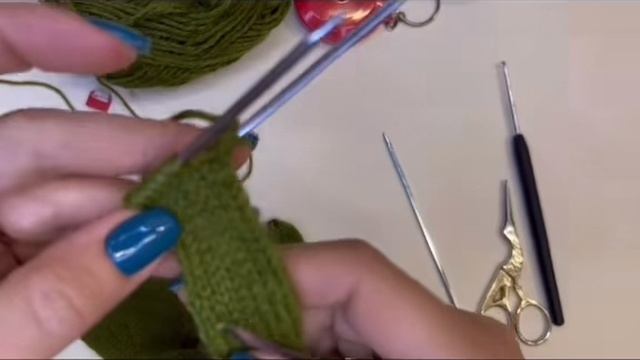 ОБЗОР перчатки СПИЦАМИ