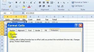 Allow Users to Change Cells in Protected Excel Worksheet