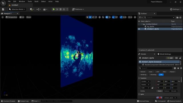 SPRITES in Unreal Engine 5 - Paper 2D Basics