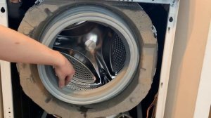 How to change the door seal on a Bosch/Siemens washing machine