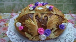 коровай на весілля ( свадебный каравай )