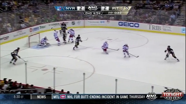 НХЛ. "Питтсбург" – "Рэйнджерс" – 3:4 Б смотреть онлайн