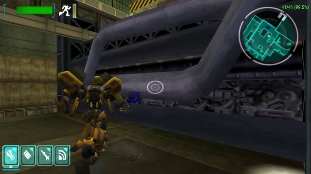 Transformers The Game PSP Часть 2 Стальные Верфи Спокойствия/Босс Баррикейд