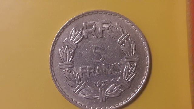 Франция,5 франков 1933 ( France 5 Franc 1933)