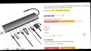 Ugreen USB C HUB 3.0 | 6 in 1 Type C to HDMI + Sd/TF + PD