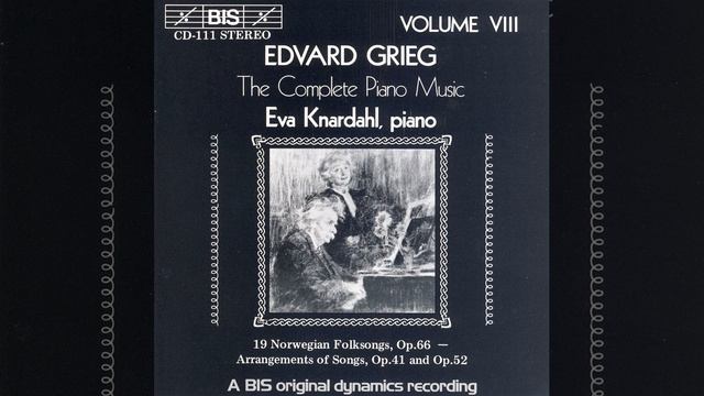 19 Norwegian Folksongs Op. 66: XVI. Ho vesle Astrid var Little Astrid