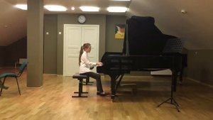 Бах Партита 1 B dur  Аллеманда Полина Молодцова