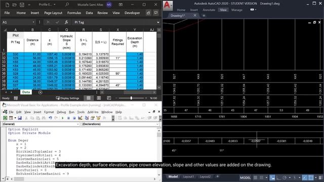 Plotting the Hydraulic Profile of a Pumping Line With Excel, VBA, and AutoCAD смотреть онлайн