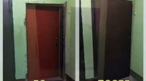 Накладная металлическая дверь