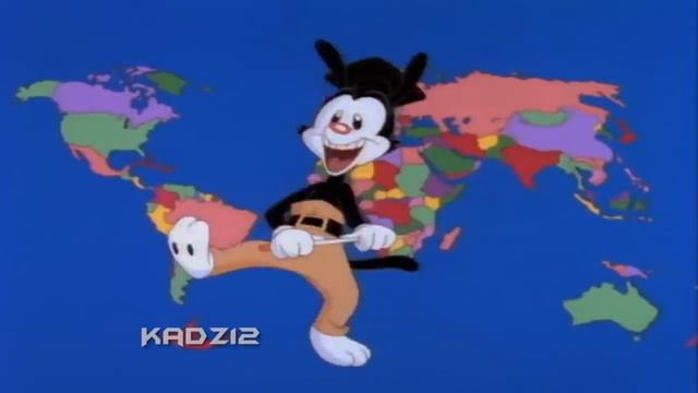 Yakkos World but every time Yakko names a country the video slows down