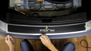 Наклейка на задний бампер для Ford Focus 3 #наклейки от #style45
