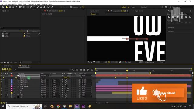 Creative Typography Animation After Effects Tutorial [Text Animation]