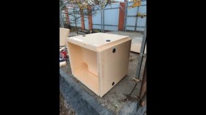 Зимний утепленный дом для кошек, пеноплекс