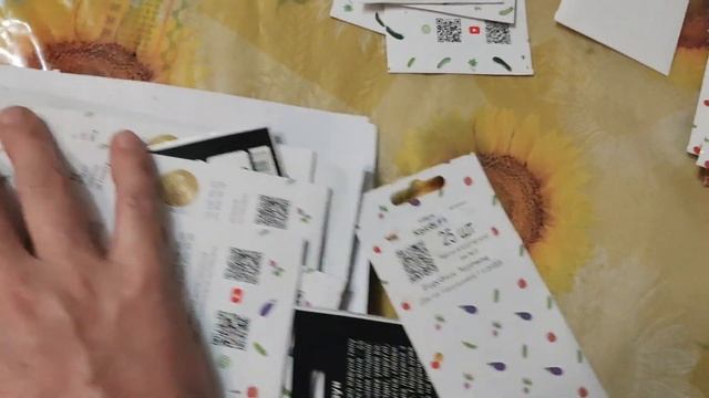 Распаковка Семена овощей на 2024 год  Горох Морковь Лук Свекла Перец Капуста Огурцы Сельская жизнь смотреть онлайн