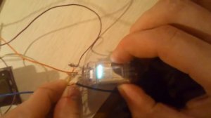 Проверка вакуумно-люминесцентного индикатора