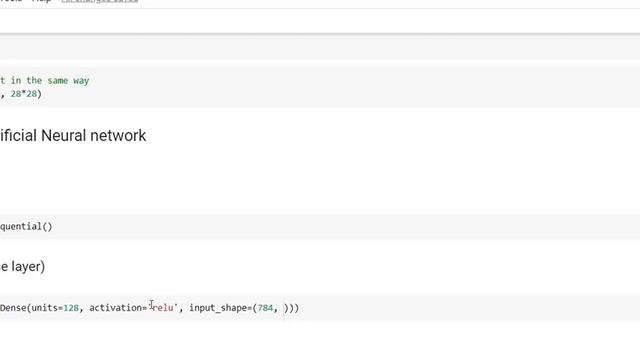 Creating a model in Artificial Neural Network using Fashion Mnist Dataset