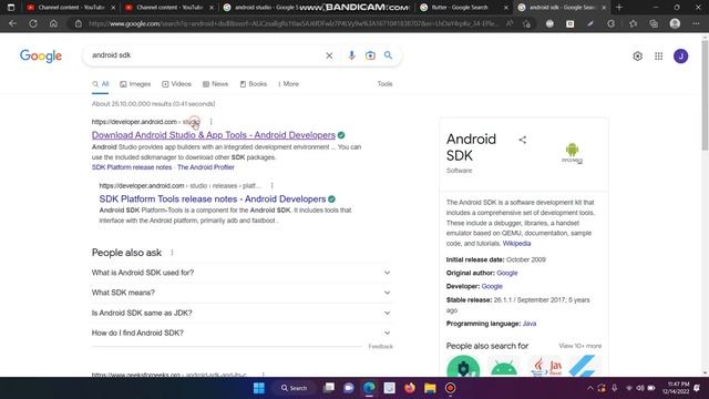 Difference between Android Studio & Flutter SDK | App Development | Tamil