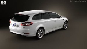 Ford Mondeo Turnier Titanium X Mk4 2012 by 3D model store Humster3D.com